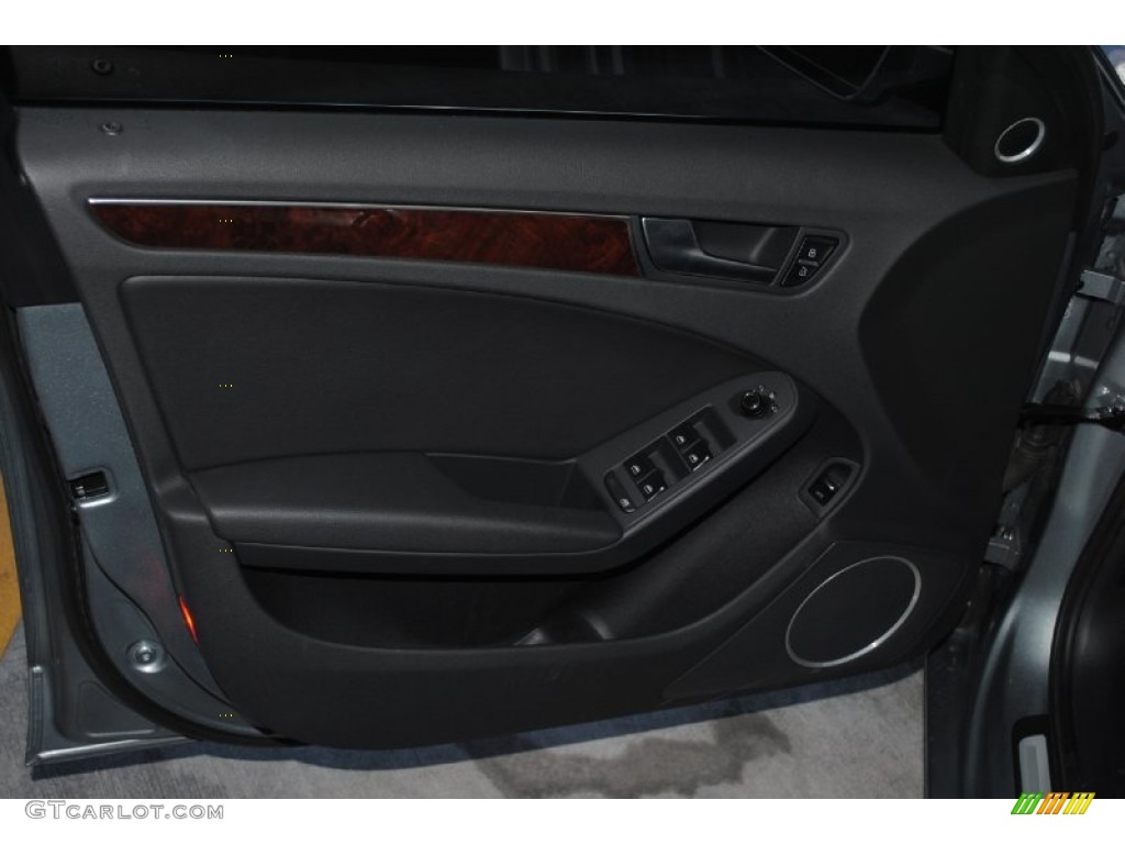 2011 A4 2.0T Sedan - Quartz Grey Metallic / Black photo #10