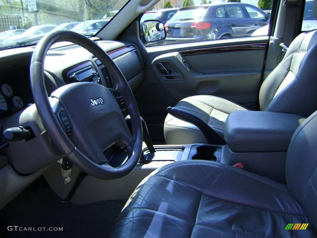2004 Grand Cherokee Limited 4x4 - Graphite Metallic / Taupe photo #10