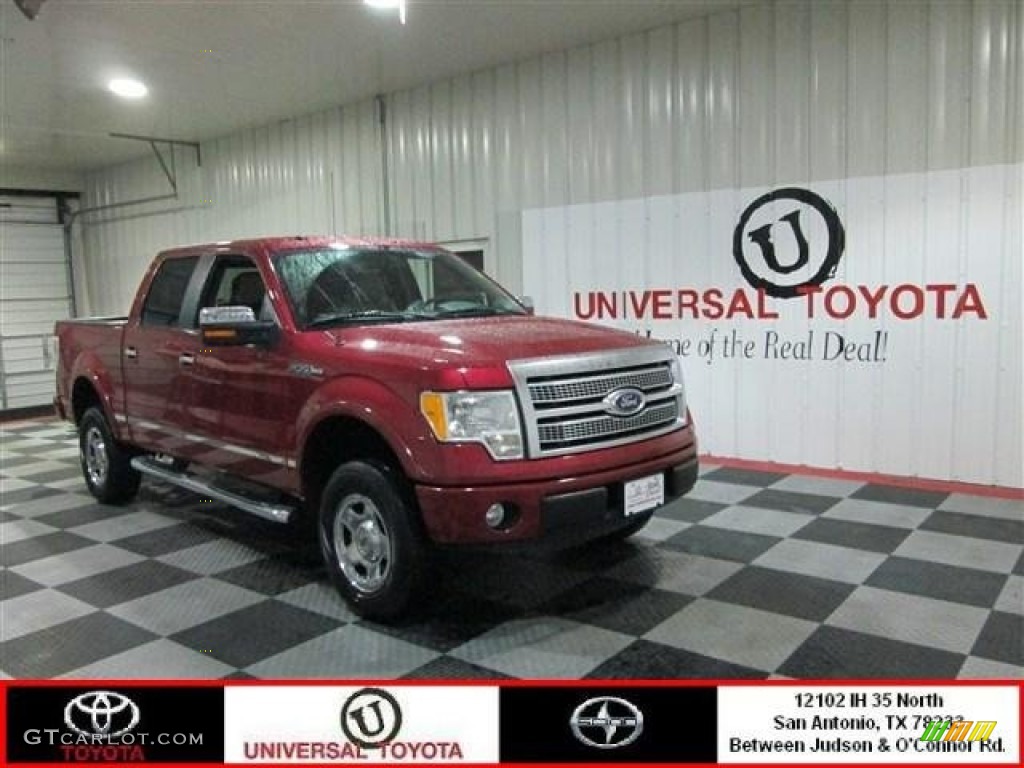 Red Candy Metallic Ford F150