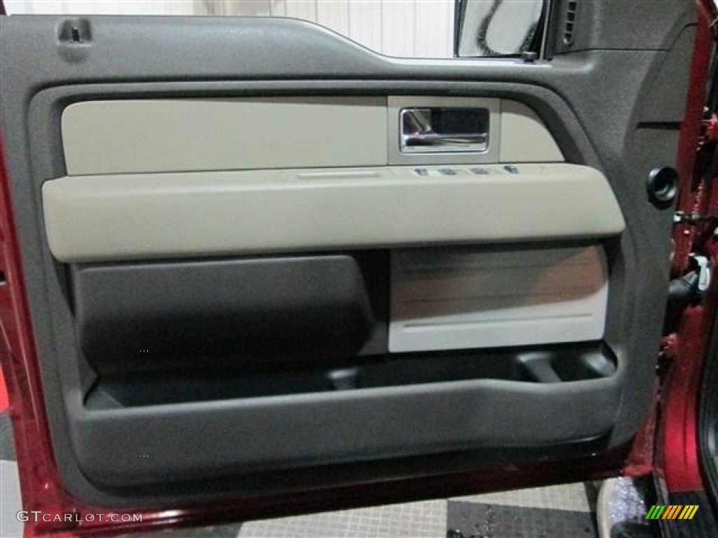 2010 F150 Platinum SuperCrew - Red Candy Metallic / Medium Stone Leather/Sienna Brown photo #9