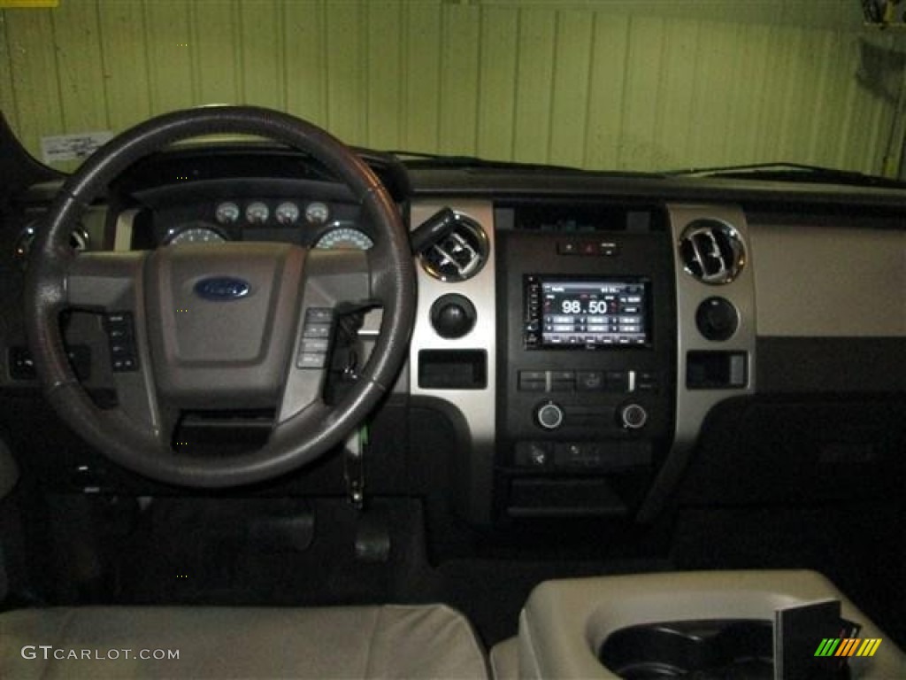2010 F150 Platinum SuperCrew - Red Candy Metallic / Medium Stone Leather/Sienna Brown photo #13