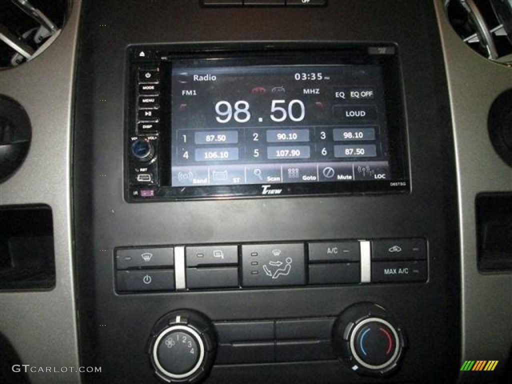 2010 F150 Platinum SuperCrew - Red Candy Metallic / Medium Stone Leather/Sienna Brown photo #14