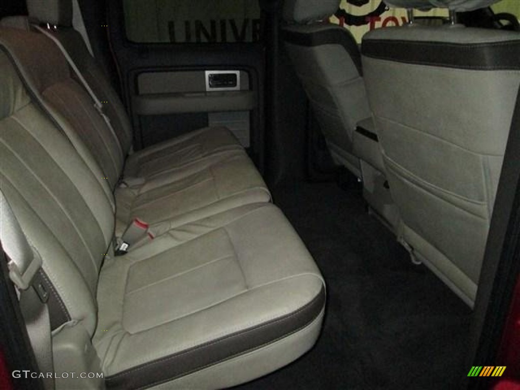 2010 F150 Platinum SuperCrew - Red Candy Metallic / Medium Stone Leather/Sienna Brown photo #19