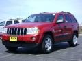 2005 Inferno Red Crystal Pearl Jeep Grand Cherokee Laredo 4x4  photo #3