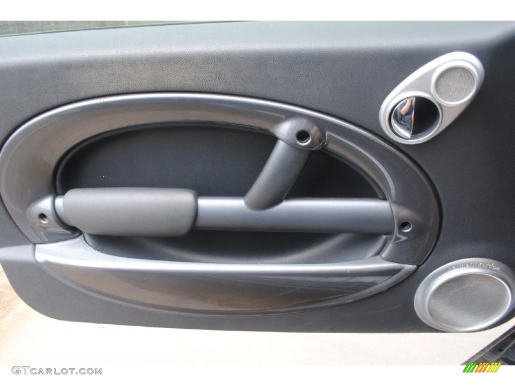 2003 Cooper Hardtop - Indi Blue Metallic / Panther Black photo #9