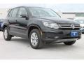 Deep Black Metallic - Tiguan S Photo No. 1