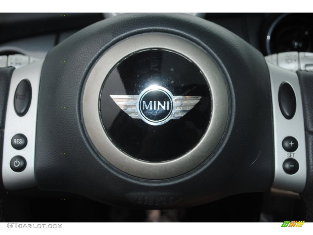 2003 Cooper Hardtop - Indi Blue Metallic / Panther Black photo #20