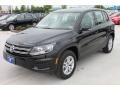 Deep Black Metallic - Tiguan S Photo No. 3