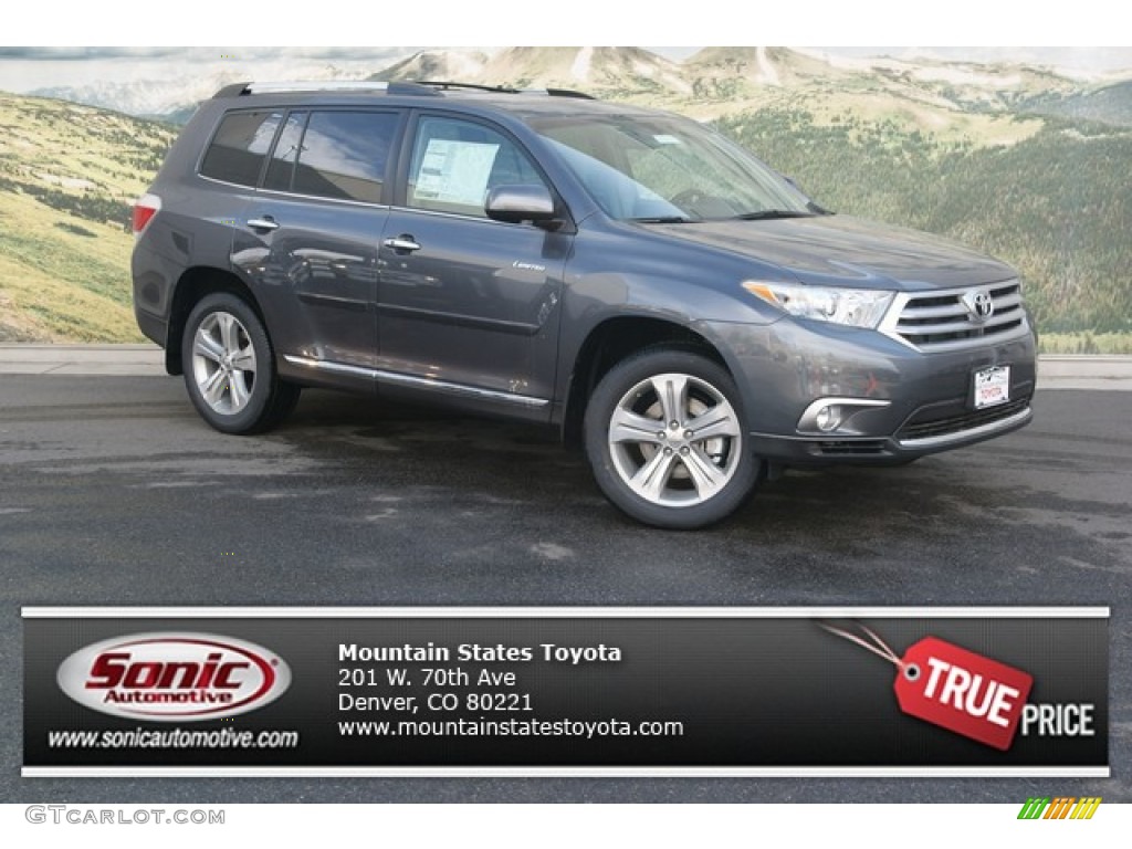 2013 Highlander Limited 4WD - Magnetic Gray Metallic / Ash photo #1