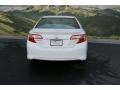 2013 Super White Toyota Camry LE  photo #4