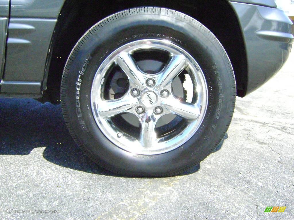 2004 Grand Cherokee Limited 4x4 - Graphite Metallic / Taupe photo #34