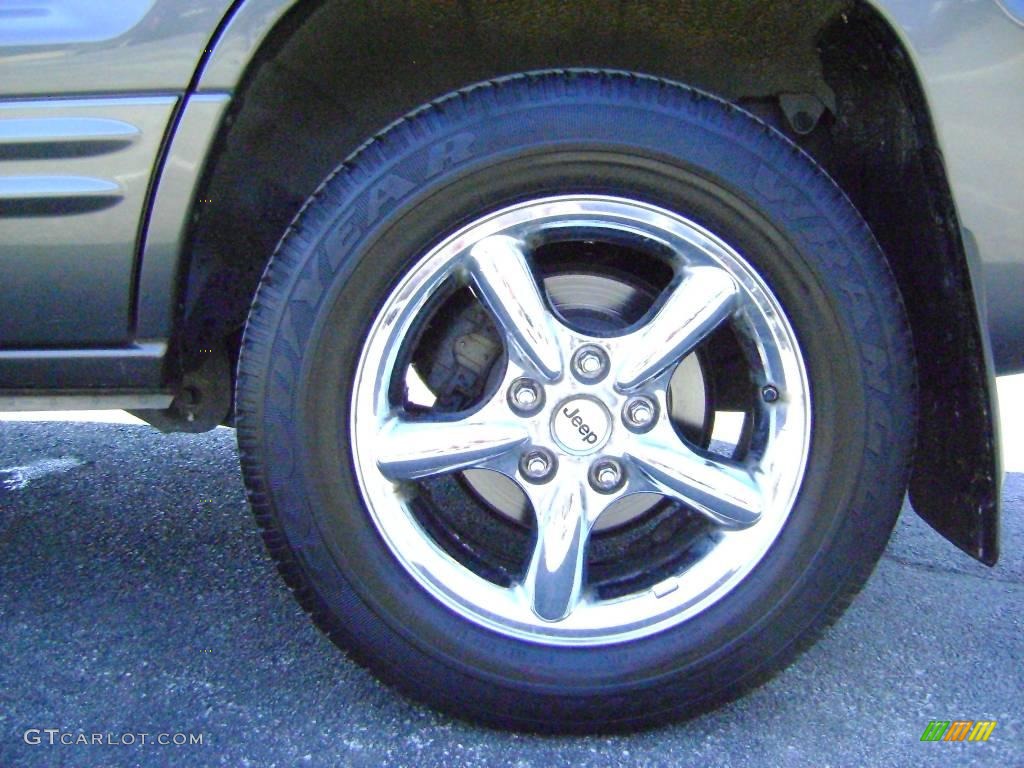 2004 Grand Cherokee Limited 4x4 - Graphite Metallic / Taupe photo #35