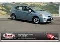 2013 Sea Glass Pearl Toyota Prius Three Hybrid  photo #1