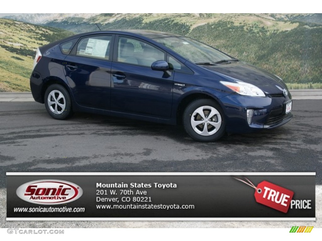 Nautical Blue Metallic Toyota Prius