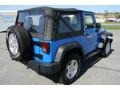 2008 Surf Blue Pearl Jeep Wrangler X 4x4  photo #5