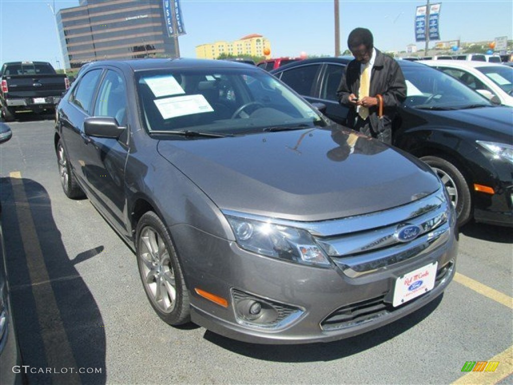 2011 Fusion SEL V6 - Sterling Grey Metallic / Charcoal Black photo #1