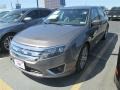 2011 Sterling Grey Metallic Ford Fusion SEL V6  photo #5