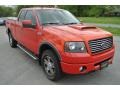 Bright Red - F150 FX4 SuperCab 4x4 Photo No. 2