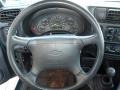 Graphite 1998 Chevrolet S10 LS Extended Cab Steering Wheel