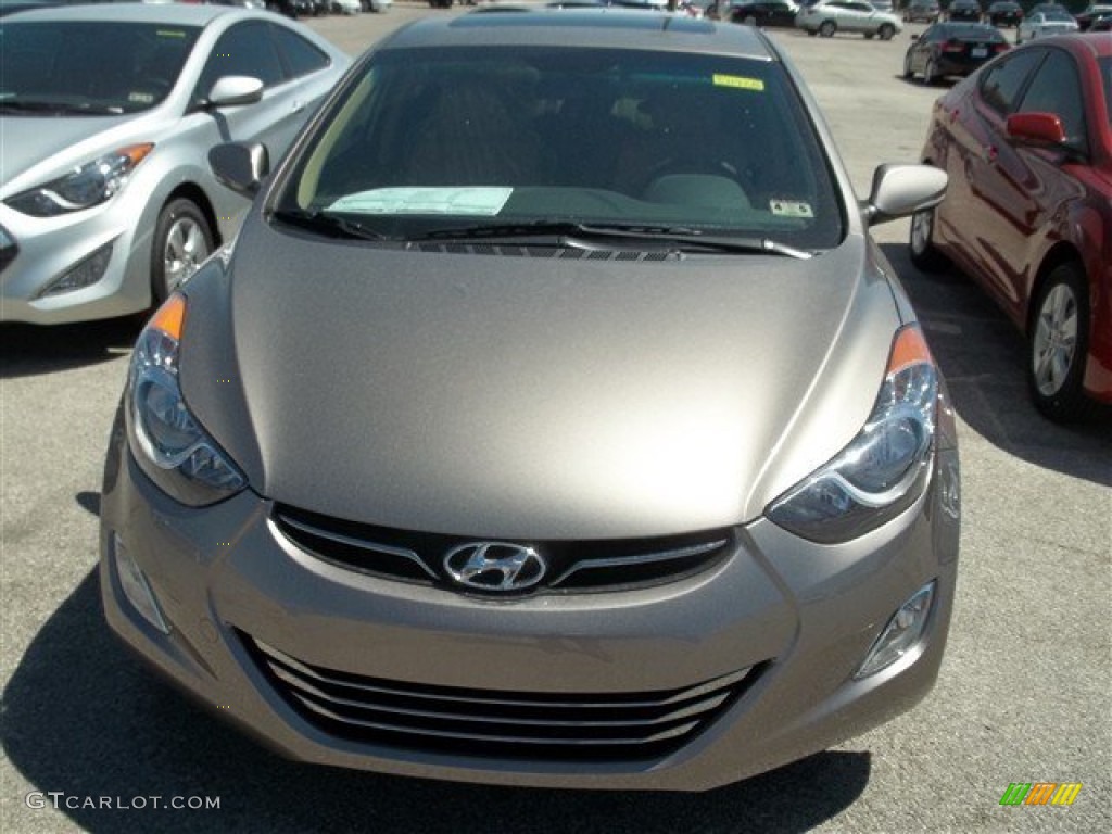 2013 Elantra Limited - Desert Bronze / Beige photo #1