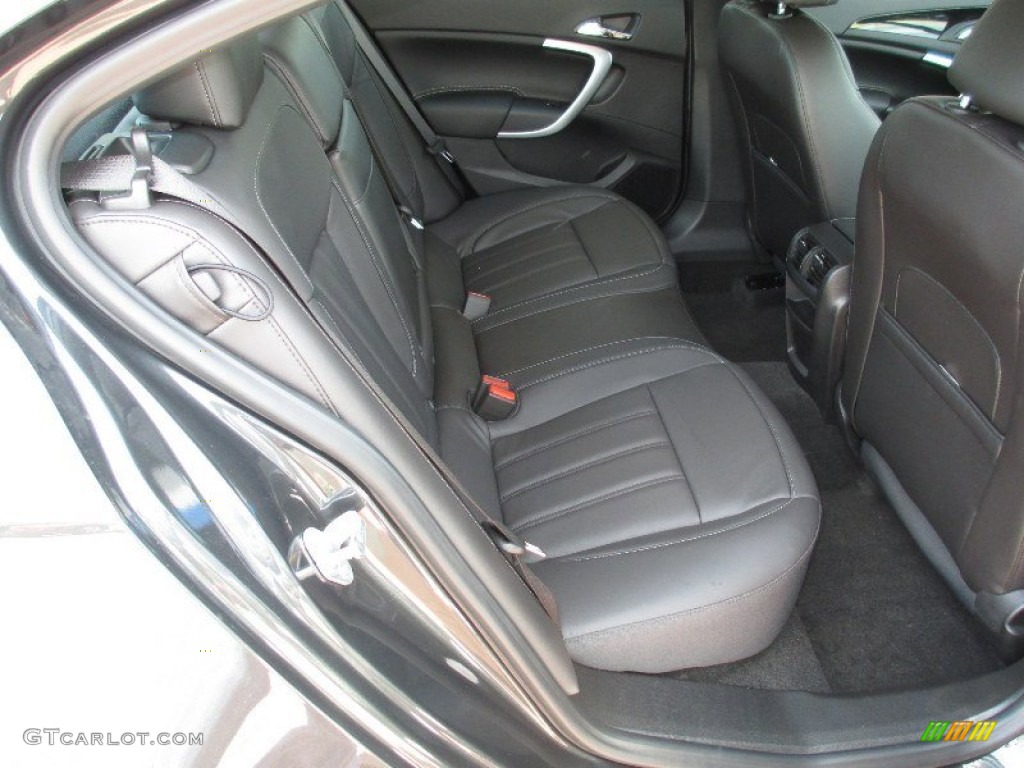 Ebony Interior 2013 Buick Regal Standard Regal Model Photo #80054898