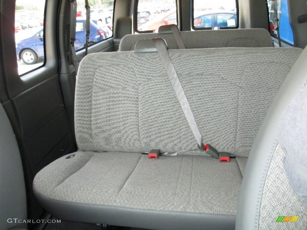 2013 Chevrolet Express LT 1500 Passenger Van Rear Seat Photo #80055710