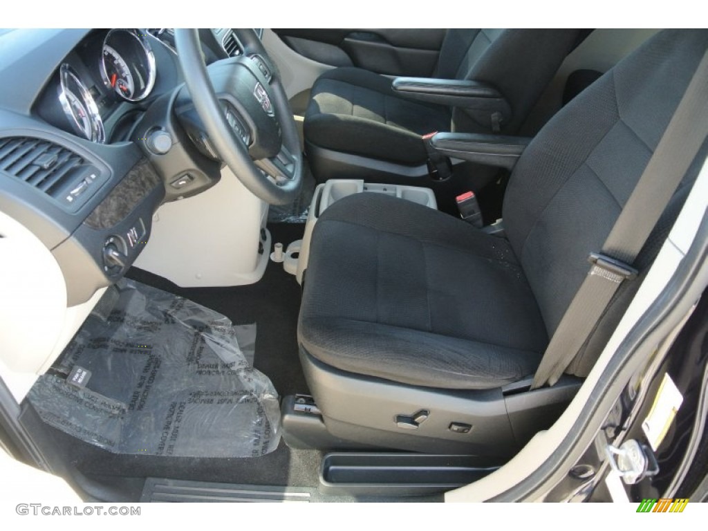 2011 Grand Caravan Mainstreet - Blackberry Pearl / Black/Light Graystone photo #8