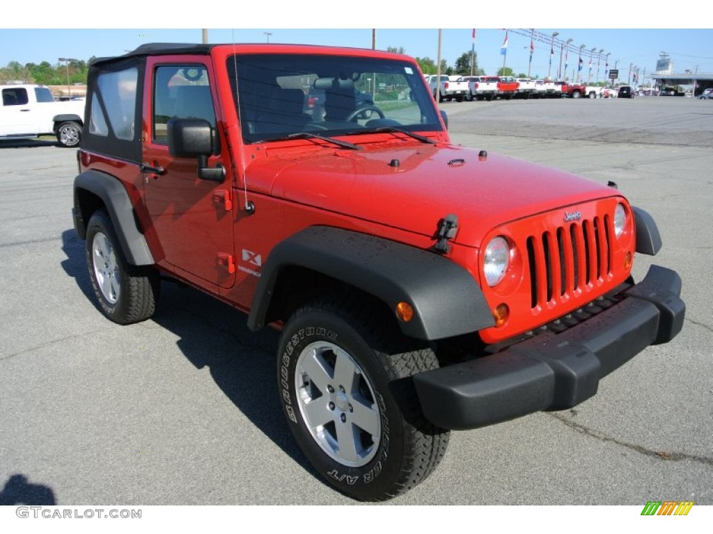 2011 Wrangler Sport S 4x4 - Flame Red / Black photo #2