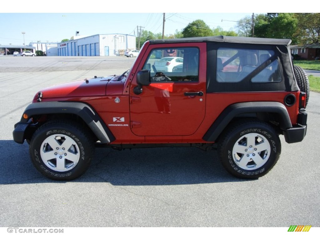 2011 Wrangler Sport S 4x4 - Flame Red / Black photo #3
