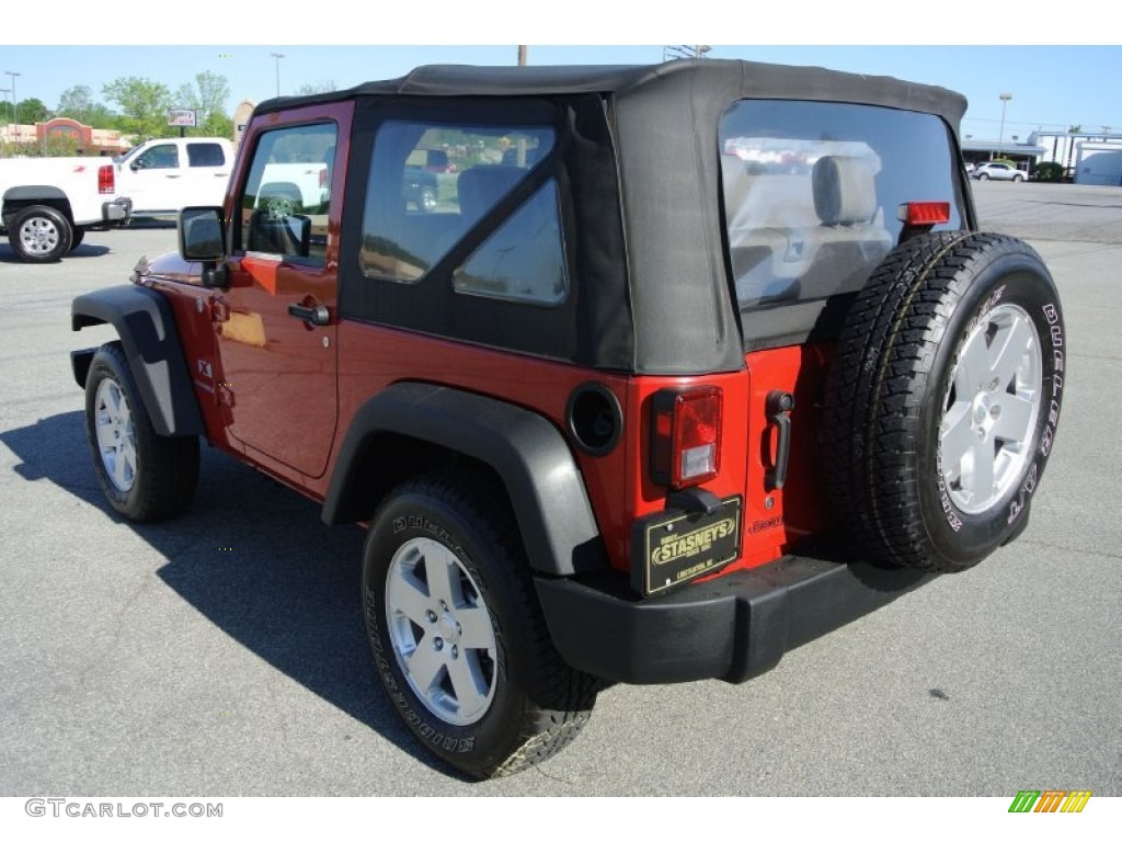 2011 Wrangler Sport S 4x4 - Flame Red / Black photo #4