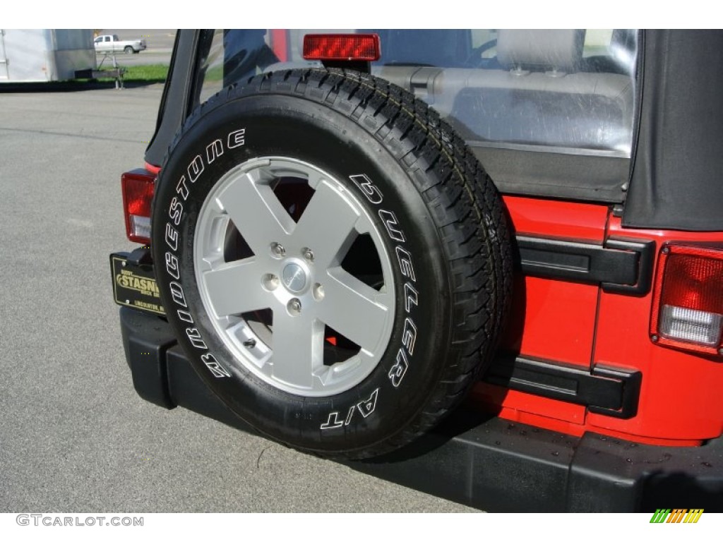 2011 Wrangler Sport S 4x4 - Flame Red / Black photo #18