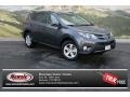 2013 Magnetic Gray Metallic Toyota RAV4 LE AWD  photo #1