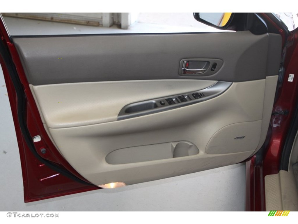 2004 Mazda MAZDA6 s Sport Sedan Gray Door Panel Photo #80057003