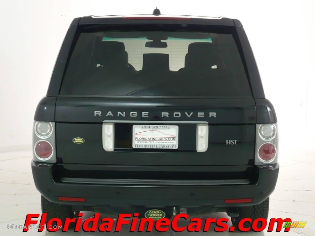 2006 Range Rover HSE - Java Black Pearl / Charcoal/Jet photo #6
