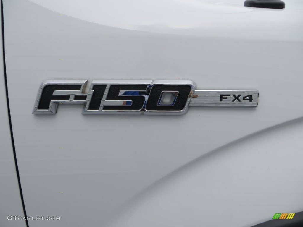 2011 F150 FX4 SuperCrew 4x4 - Oxford White / Black photo #15