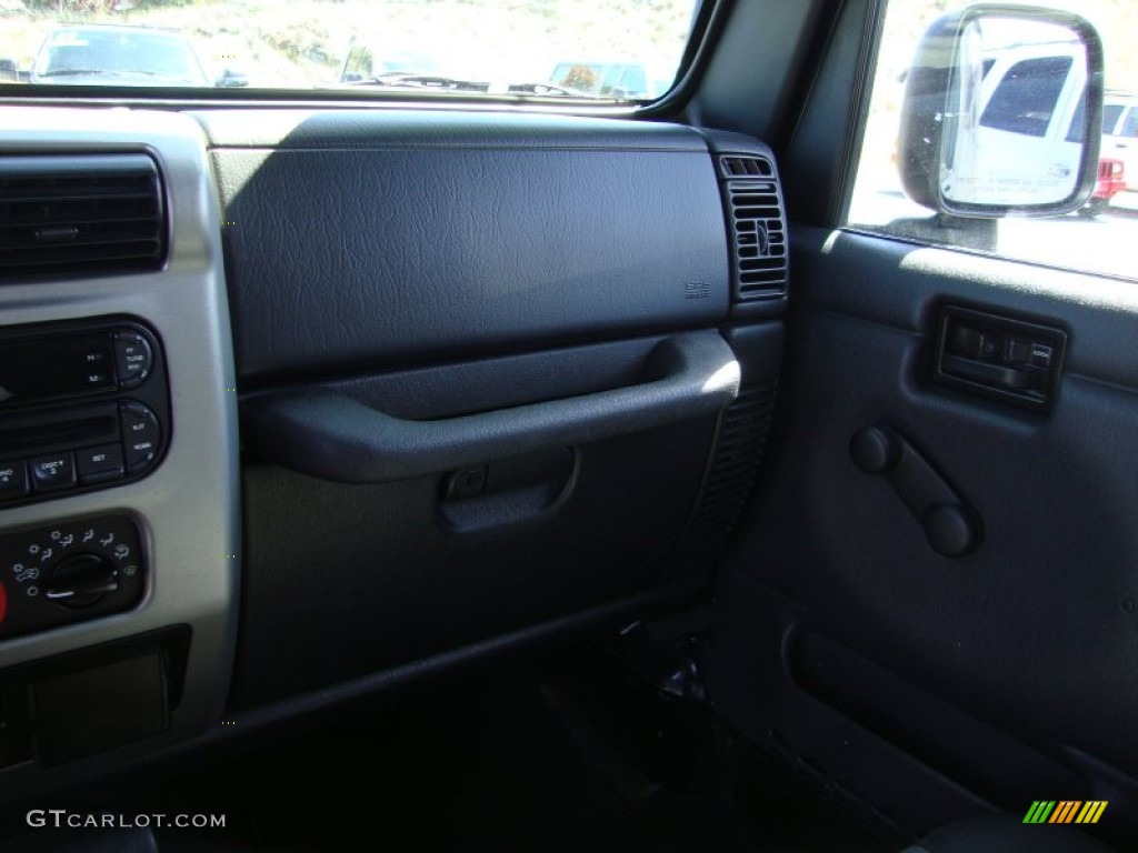 2006 Wrangler Sport 4x4 Golden Eagle - Black / Dark Slate Gray photo #14