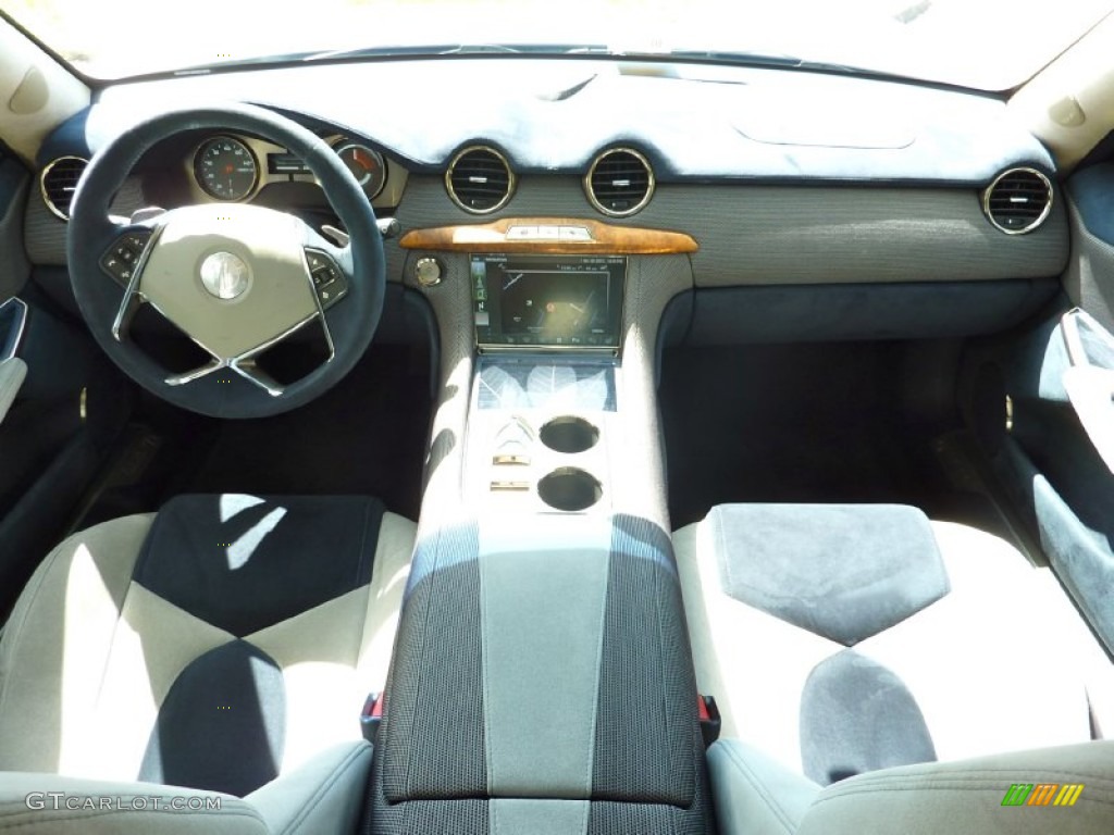 2012 Fisker Karma EcoChic Glacier Tri-Tone Dashboard Photo #80058125