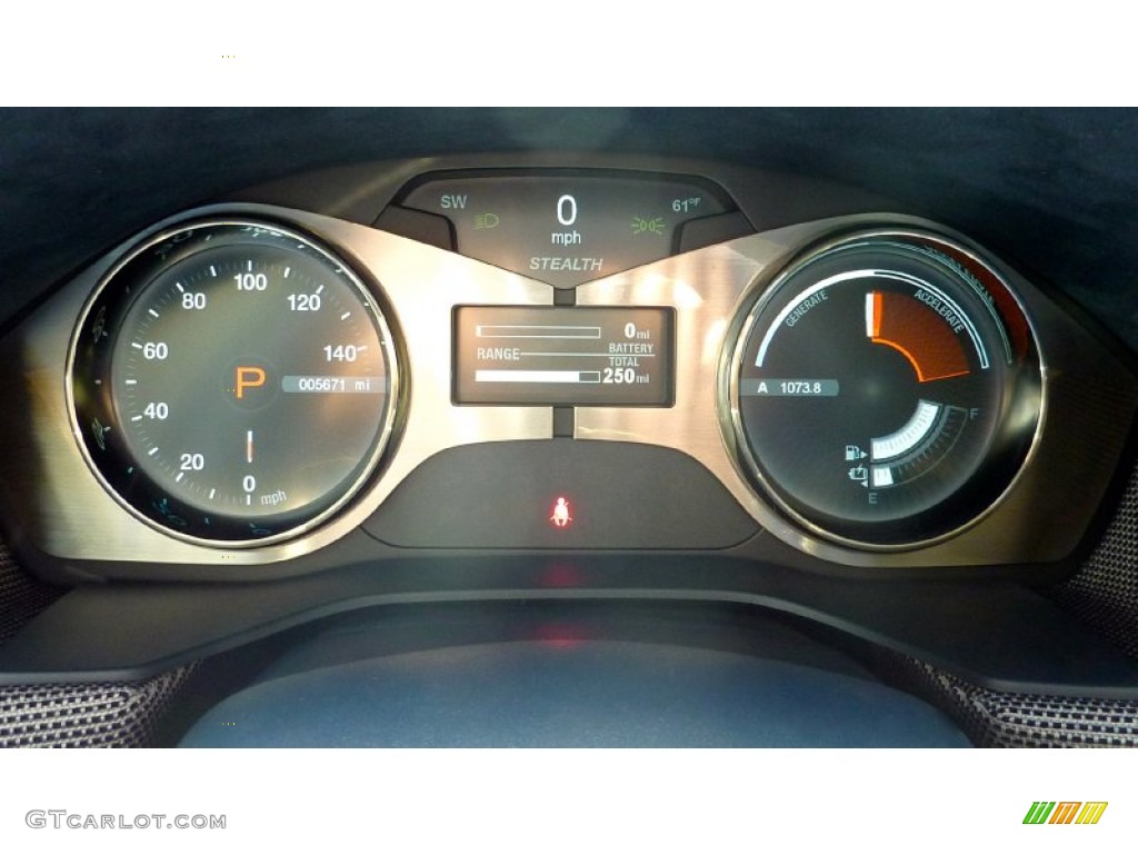 2012 Fisker Karma EcoChic Gauges Photo #80058731