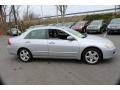 Alabaster Silver Metallic 2007 Honda Accord EX-L V6 Sedan Exterior