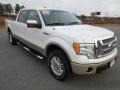 White Platinum Metallic Tri Coat - F150 Lariat SuperCrew 4x4 Photo No. 2