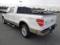 White Platinum Metallic Tri Coat - F150 Lariat SuperCrew 4x4 Photo No. 5