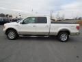 2010 White Platinum Metallic Tri Coat Ford F150 Lariat SuperCrew 4x4  photo #6