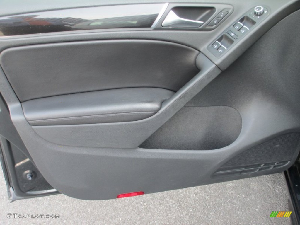 2010 GTI 4 Door - Carbon Grey Steel / Titan Black Leather photo #13