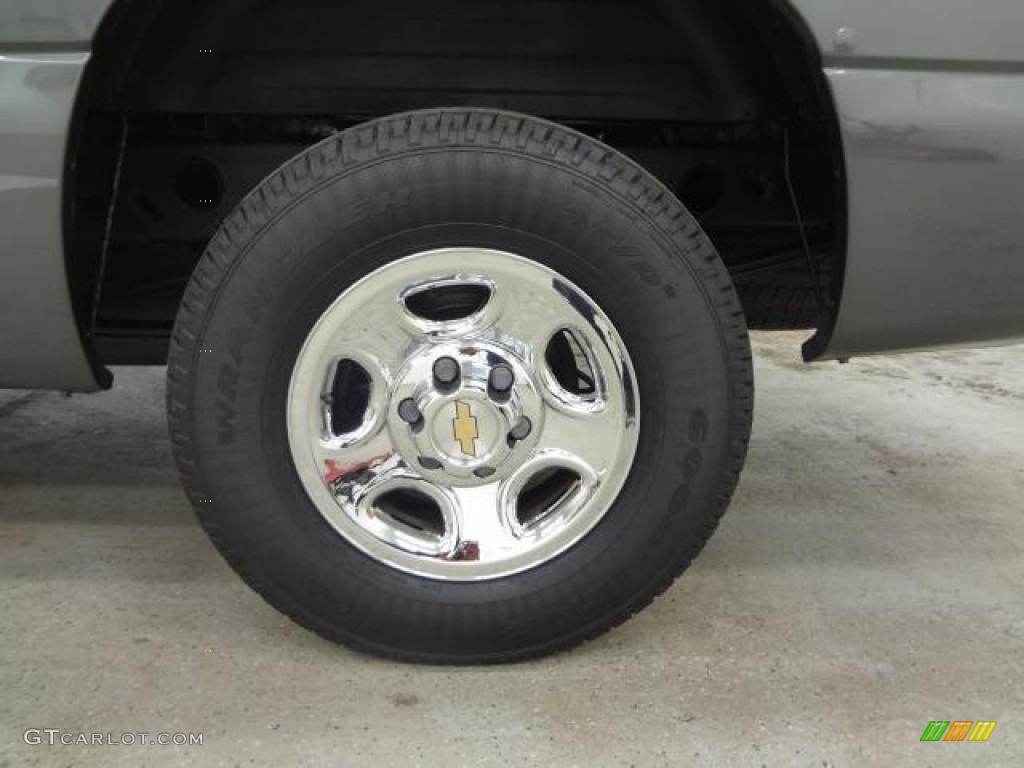 2002 Silverado 1500 Work Truck Regular Cab - Medium Charcoal Gray Metallic / Graphite Gray photo #24