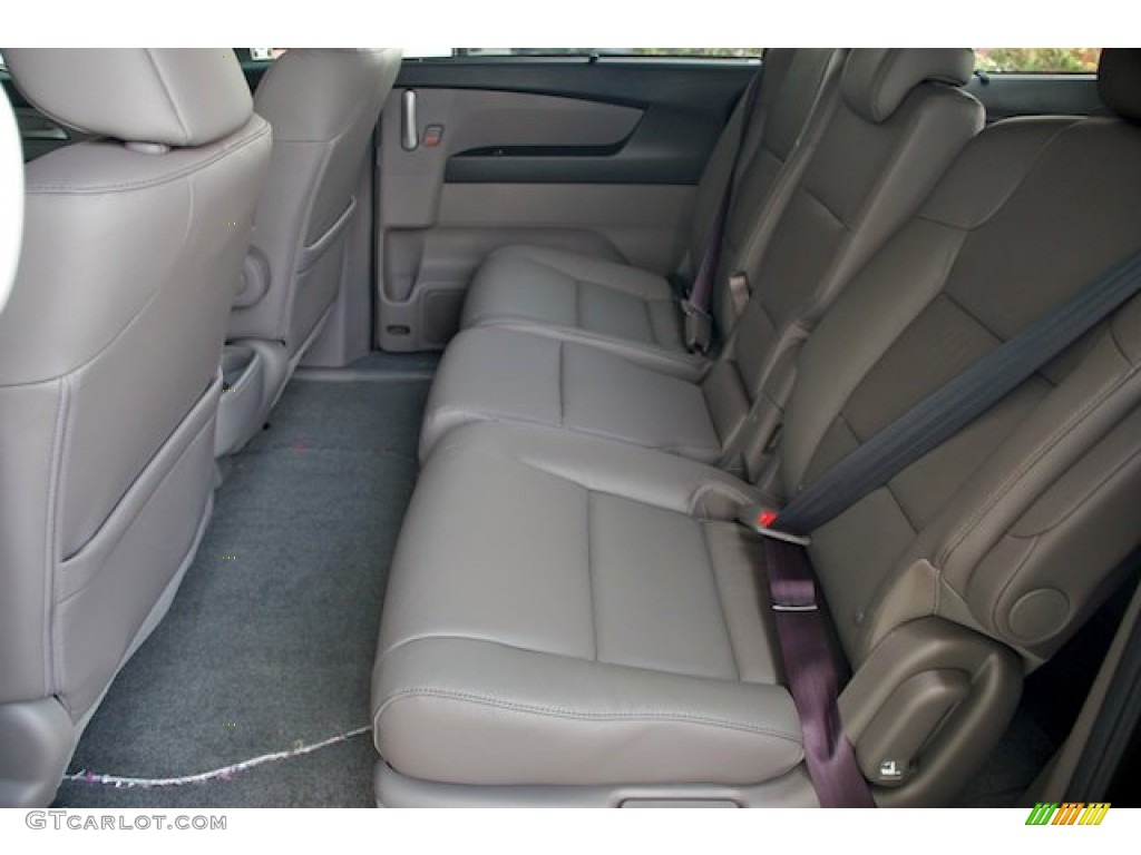 2013 Honda Odyssey Touring Elite Rear Seat Photo #80060742