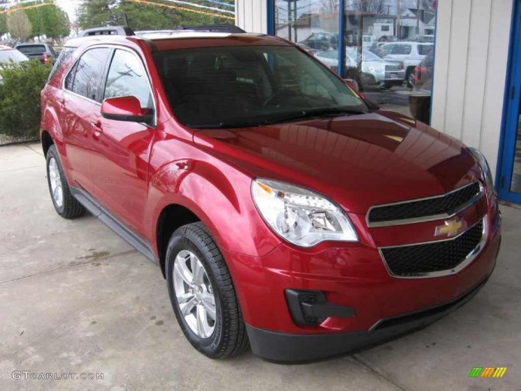Crystal Red Tintcoat 2013 Chevrolet Equinox LT Exterior Photo #80061547