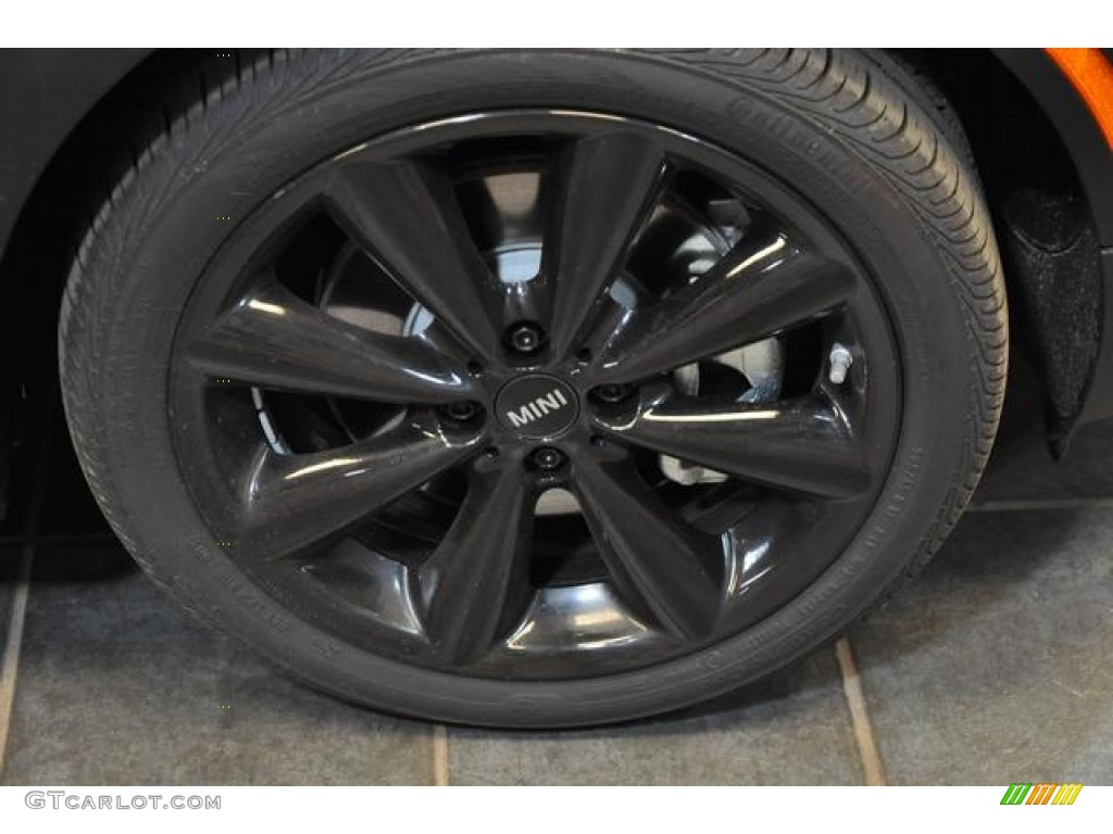 2013 Cooper S Coupe - Lightning Blue Metallic / Carbon Black photo #6