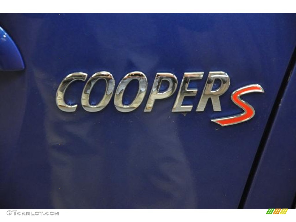2013 Cooper S Coupe - Lightning Blue Metallic / Carbon Black photo #14