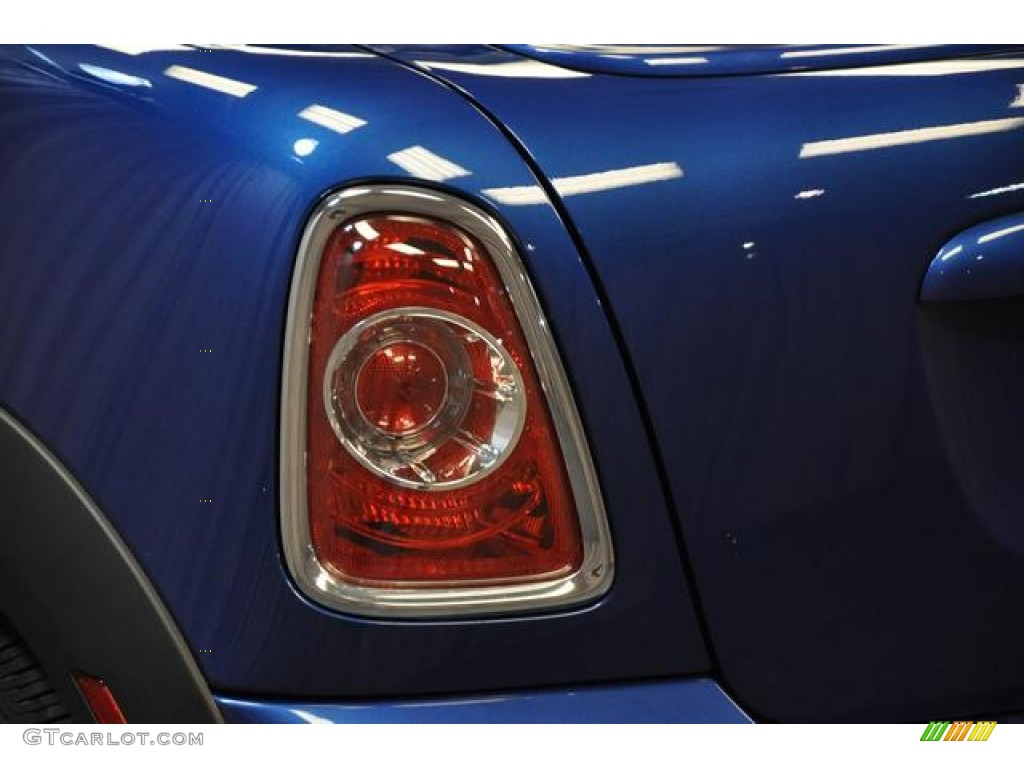 2013 Cooper S Coupe - Lightning Blue Metallic / Carbon Black photo #18