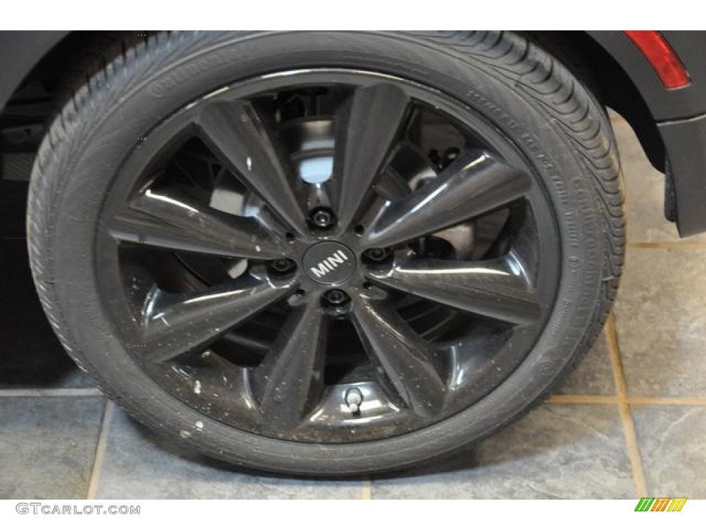 2013 Cooper S Coupe - Lightning Blue Metallic / Carbon Black photo #19